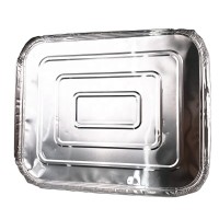 Disposable Takeout Aluminum Foil Food Container Half Size Lids