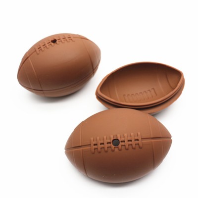 Promotional Gifts Type Rugby Shaped Silicone Ice Tray / Rugby ball Silicone Ice Mold