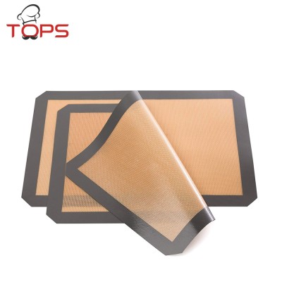 Hot products sell online non-stick silicone baking mat, 40*30*0.1 cm custom silicone baking mat