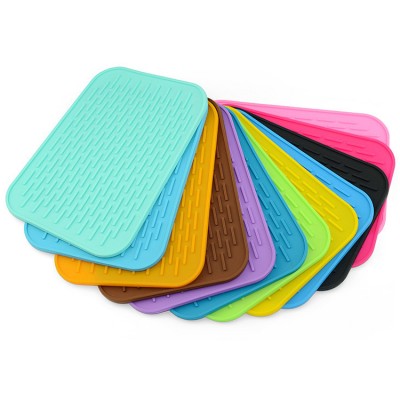 Silicone Dish Drying Mat Easy Clean Dishwasher Safe Heat Resistant EcoFriendly 16cmx 22cm