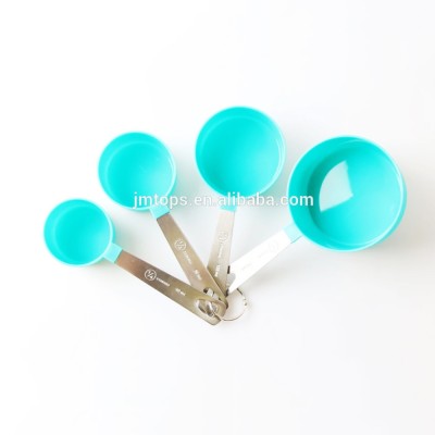 4 Pieces Stainless Steel Silicone Material Tea Scoop/Silicone Measuring Tea Coffee Spoons