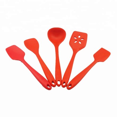 Jiangmen safe modern kitchen silicone products utensil set