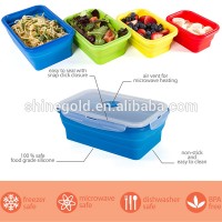 Amazon Collapsible Silicone Bento Lunch Box