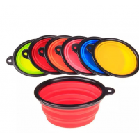 Premium Quality Travel Pet Feeding Silicone portable Bowl for Food & Water