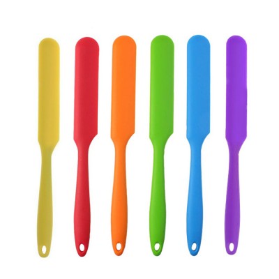 Unique Knife Design Shaped Mixing Batter Scraper Butter Cake Bread Silicone Spatula