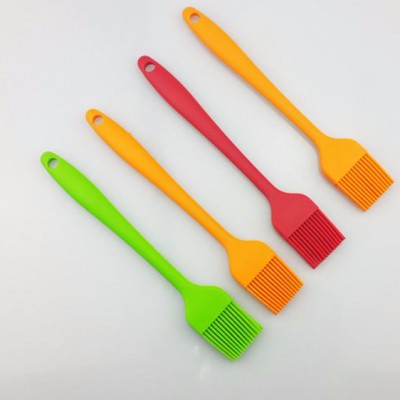 Food Grade High Temperature Durable 8" Silicone Bristle Brush/ Silicone Pastry Bristle Brush -Suitable for Kids Baking Set